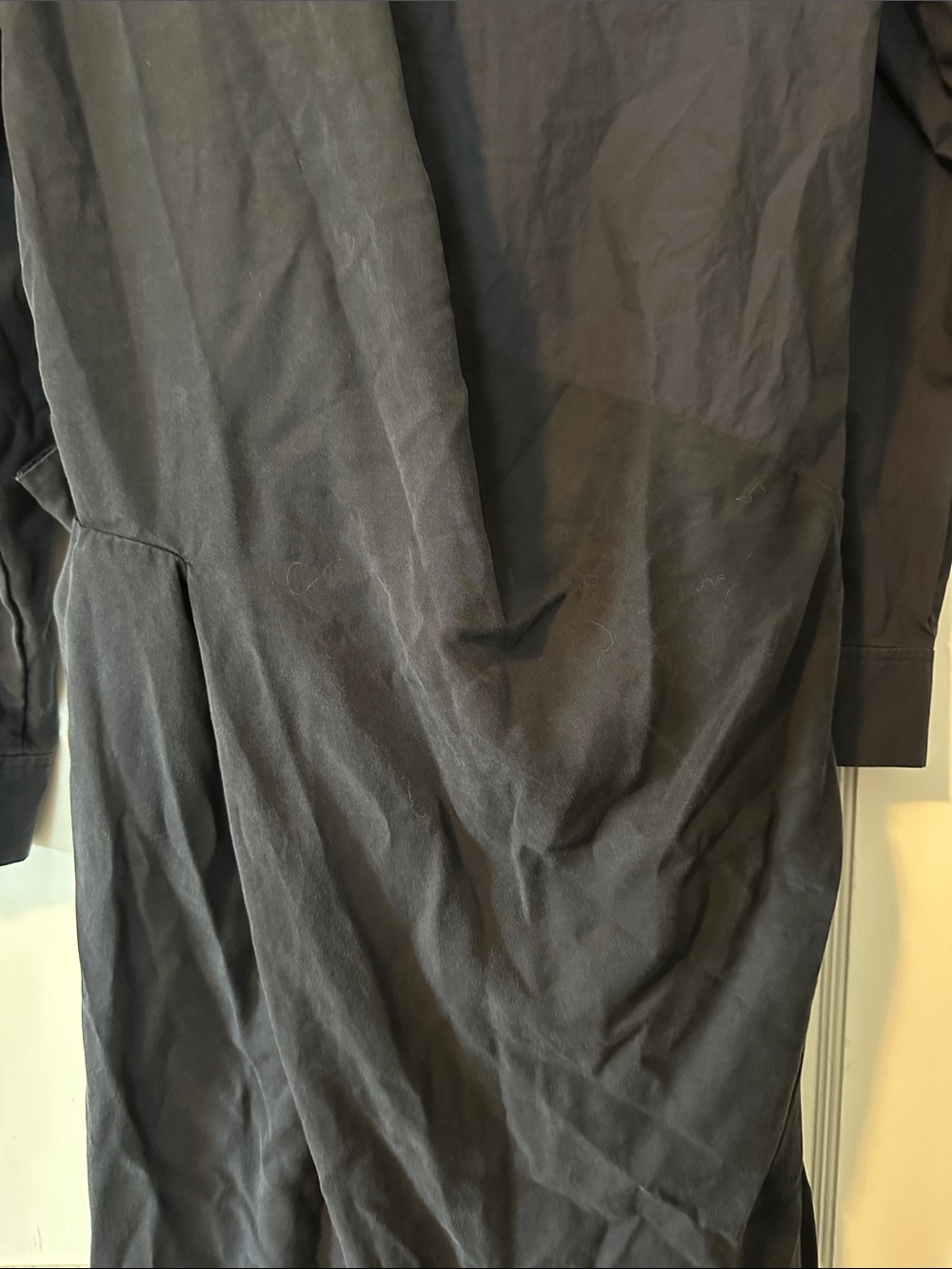 COS Oversized Button Front Collared Shirt Dress - Picture 11 of 11